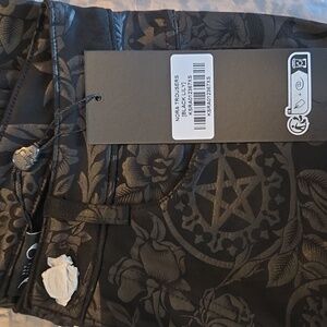 XS Killstar Noir Trousers in Black